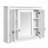 Bathroom Wall Cabinet with Mirror-1500920448