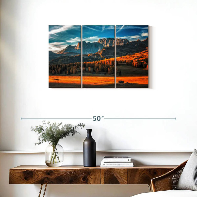 Alvord Mountainscape Sunrise, 20" H x 33" W