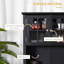 Buffet, armoire de cuisine, armoire noire-1945032448