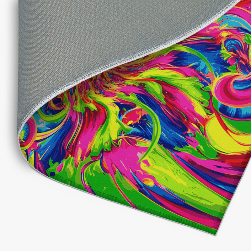 Tapis intérieur et extérieur Mind Melt, Rectangulaire 3 pi x 5 pi