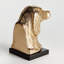 Sculpture de chien distingué