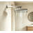 Kingston Brass Shower Scape 9-5/8-Inch Square Rainfall ABS Shower Head-52973333