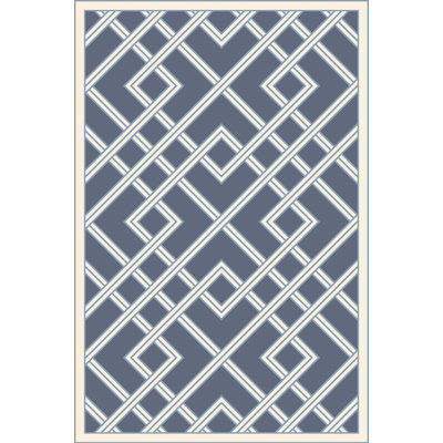 Ashdown Viscose Geometric Indoor Rug