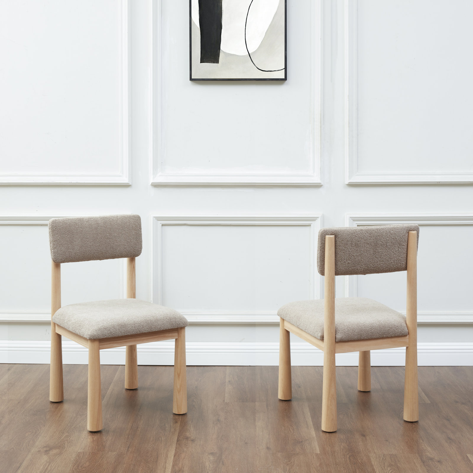 Boston Dining Chair, Light Brown