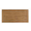 Table basse rectangulaire avec socle et tablette inférieure ouverte-156826005