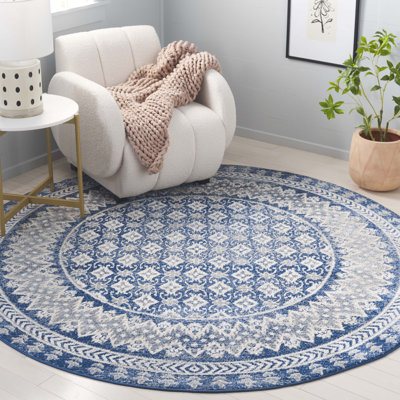 Adel Oriental Navy Area Rug