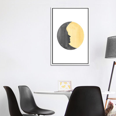 Woman Moon II by Whales Way - Print on Canvas