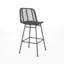 Tabourets de bar d'extérieur en osier Sawtelle (ensemble de 2)-1119193392