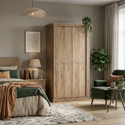 Tarrie 2 Door Laminate Wardrobe