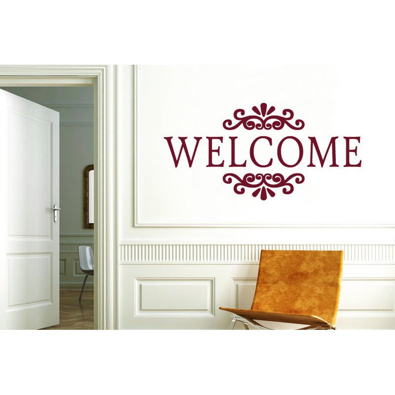 Wall Decal, Shiny Gold, Medium