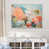 Cadre flottant blanc