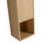 Armoire murale de salle de bain murale avec porte à fermeture douce et rangement ouvert pour organiser les articles de toilette