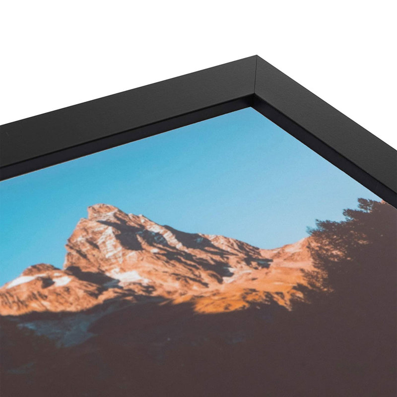 Satin Black Wood Picture Frame
