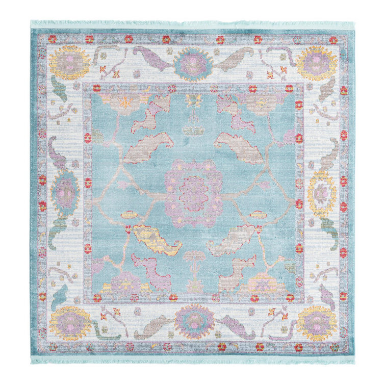 Tapis Paragon_Aqua et bleu