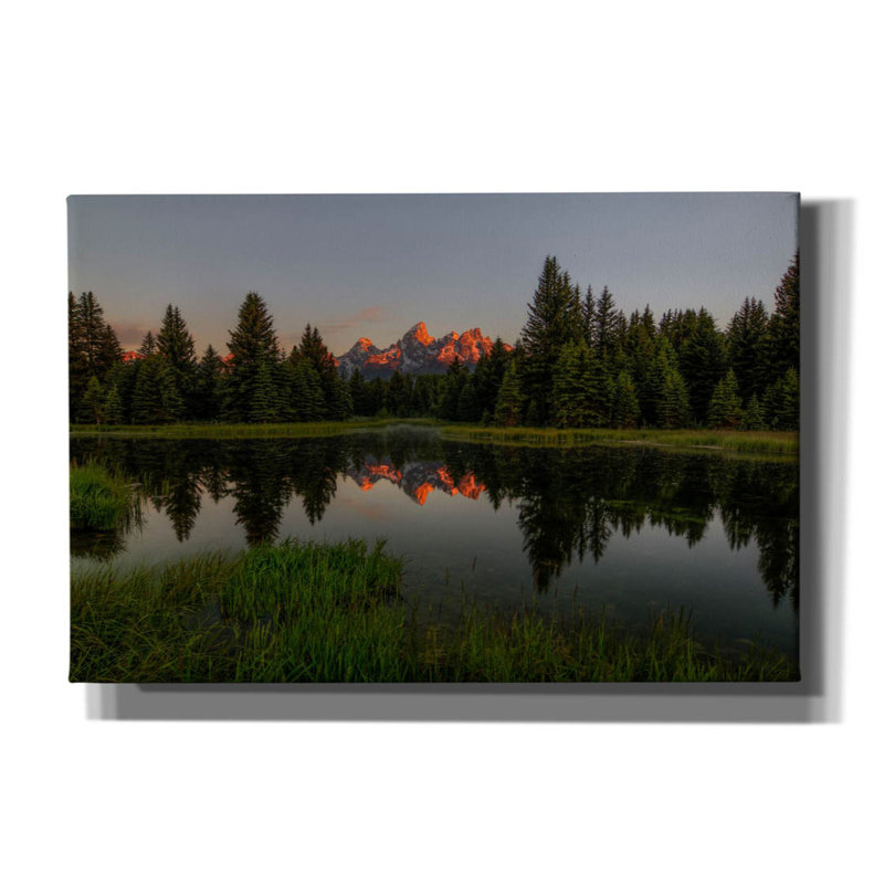 Art mural sur toile Millwood Pines, "Morning Glory" par Bill Sherrell, H 12 po x l 18 po x P 0,75 po