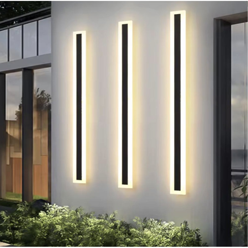  Zing Waterproof Outdoor LED Linear Wall Sconce | Weather-Resistant Light, Patio & Deck