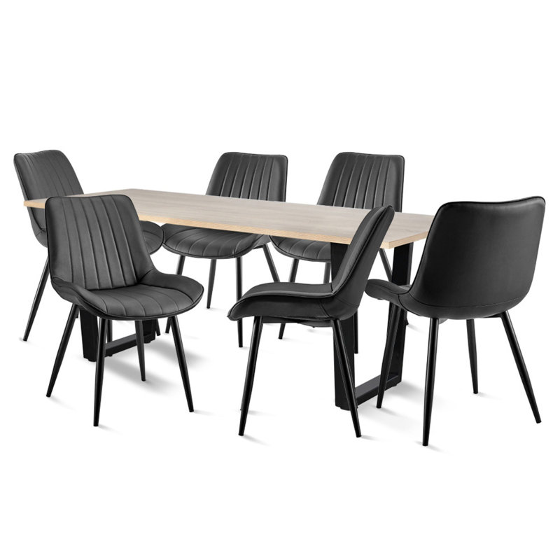 Antigua 6 - Person Dining Set