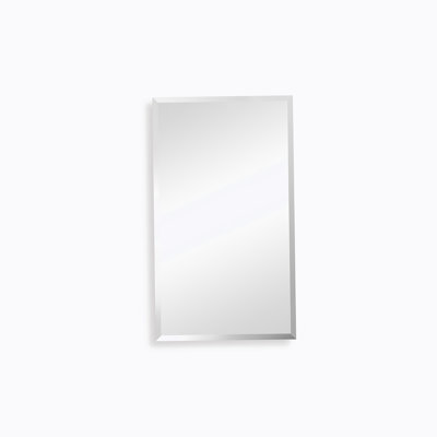 Armoire à pharmacie 15 po x 26 po avec miroir réglable et fixation murale en aluminium pour salle de bain