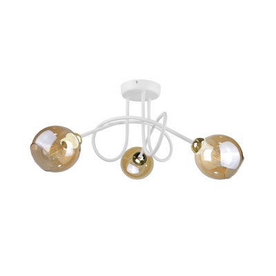 Ortis Glass Flush Mount
