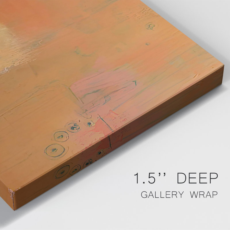Almon Abstract II - Wrapped Canvas Print