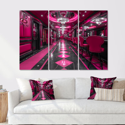 Pink Black Lucky Streak Casinos " Pink Black Lucky Streak Casinos " 3 - Pieces