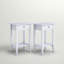 Ensemble de tables de bout avec rangement