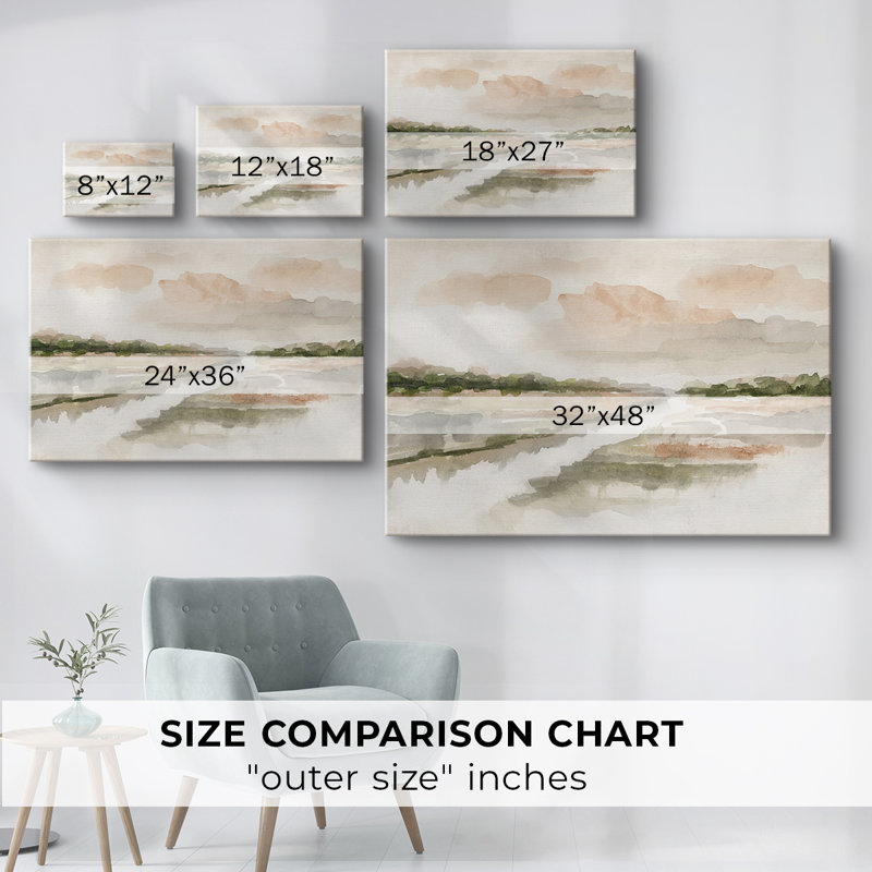 Moody Sunset - galerie enveloppée Cavas, 12 x 18