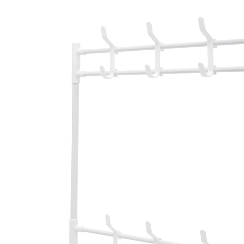 Hall Tree 60cm Wide, White
