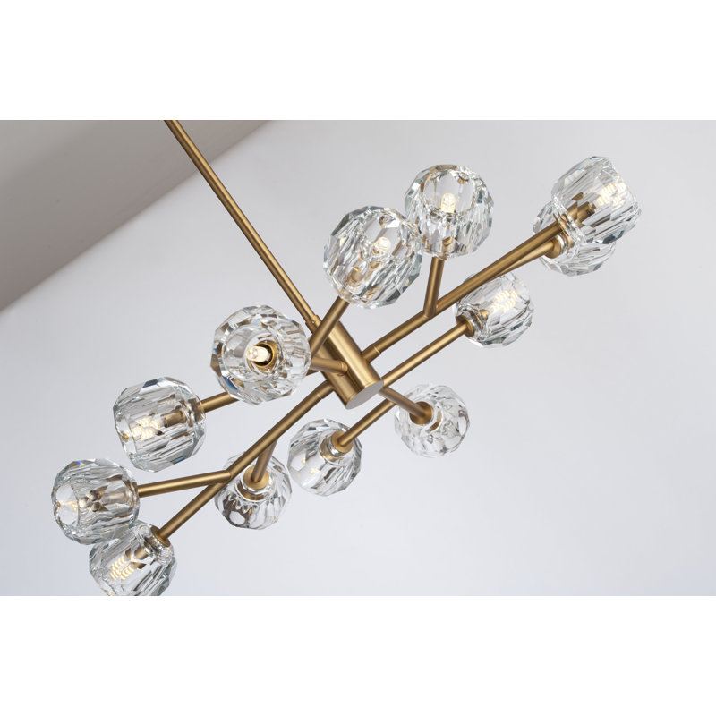 Misner 12 - Light Sputnik Chandelier, Gold