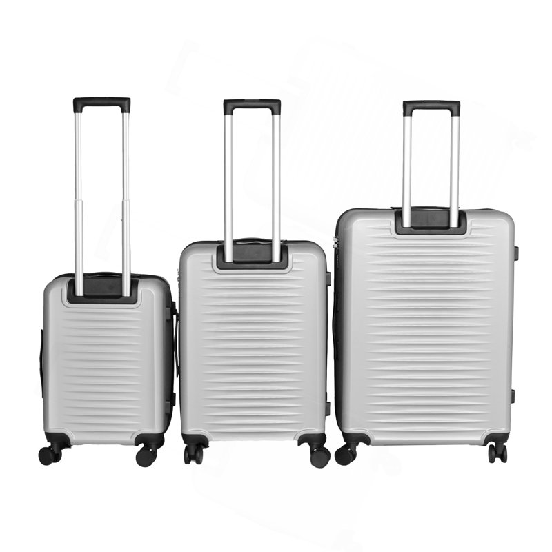 Valise moderne argentée
