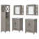 Edion Double Bathroom Vanity with Ceramic Top with Mirror