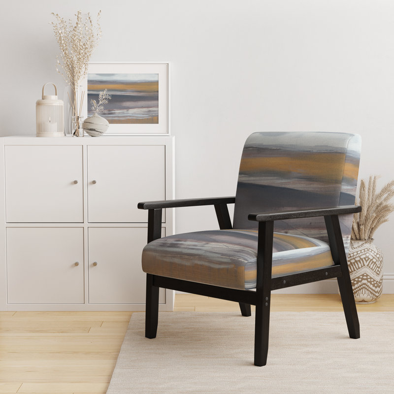 Makea - Misty Gray Beach - Fauteuil rembourré nautique et côtier