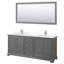 Ensemble de meuble-lavabo double autoportant 72 po avec plateau en quartz Deborah-98185818-98185821-98185824