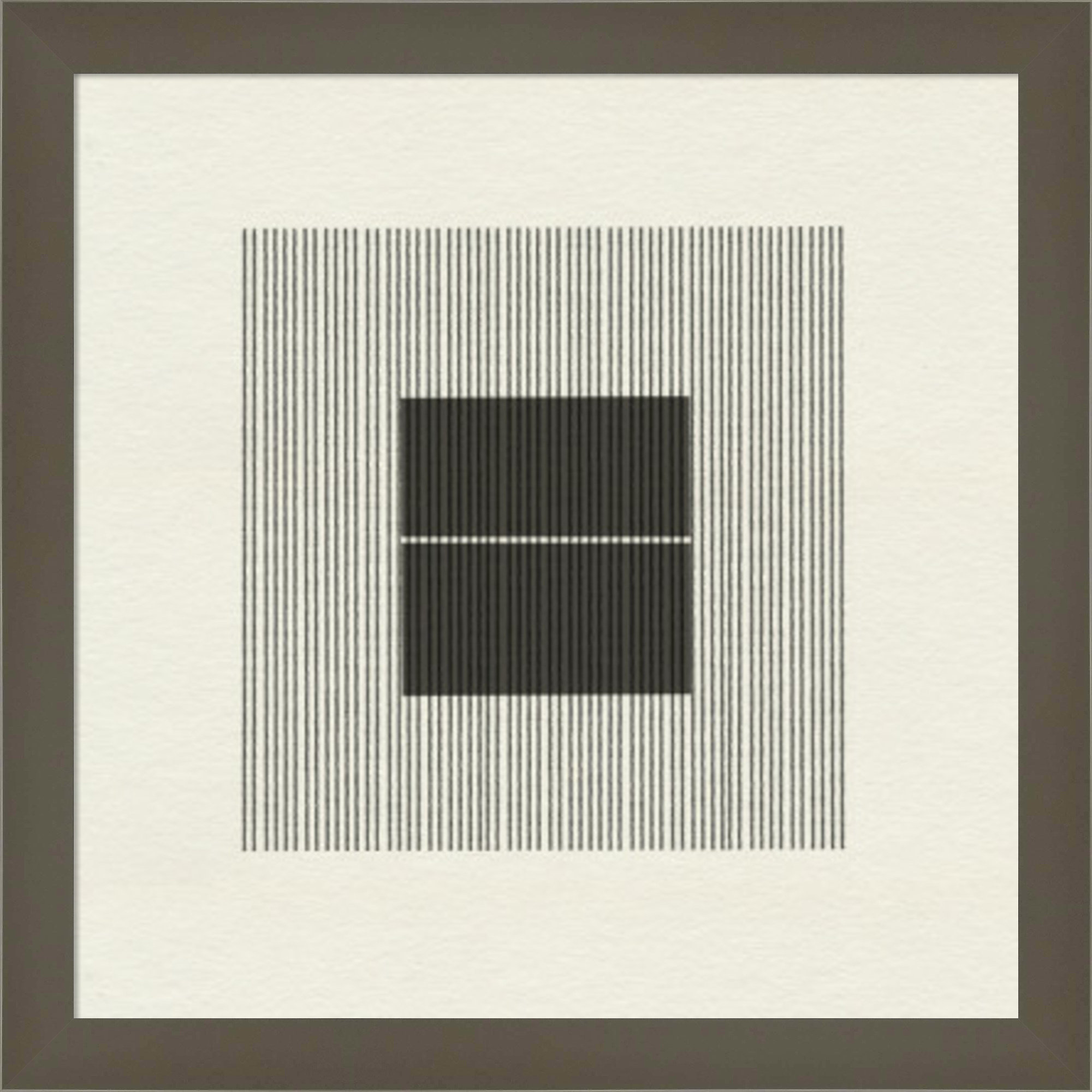 Honoring Matisse Warm by The MIUUS STUDIO, 13" H x 13" W x 1" D, Gray