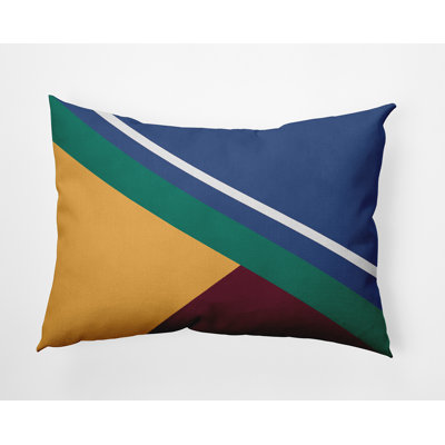  Polyester Lumbar Rectangular Indoor/Outdoor Pillow Cover & Insert