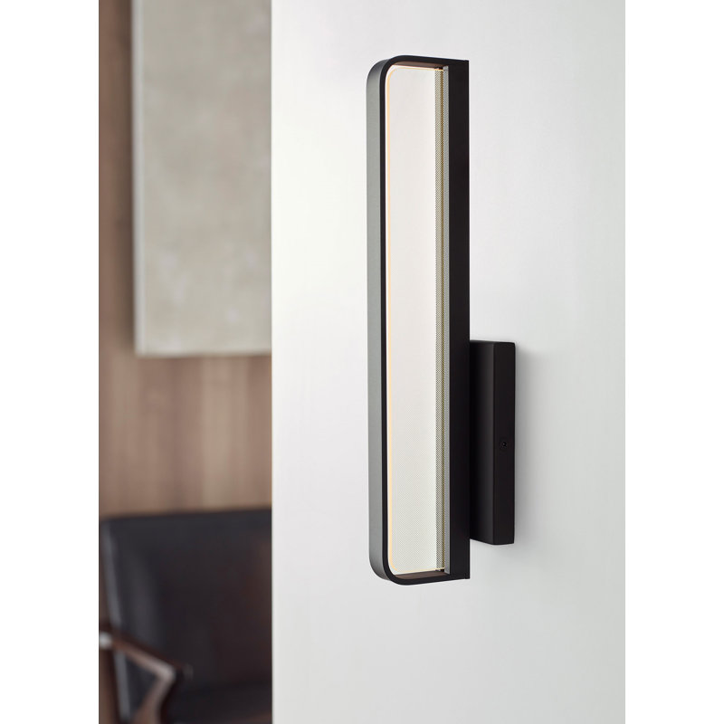 Banda 13 Wall/Bath, Matte Black