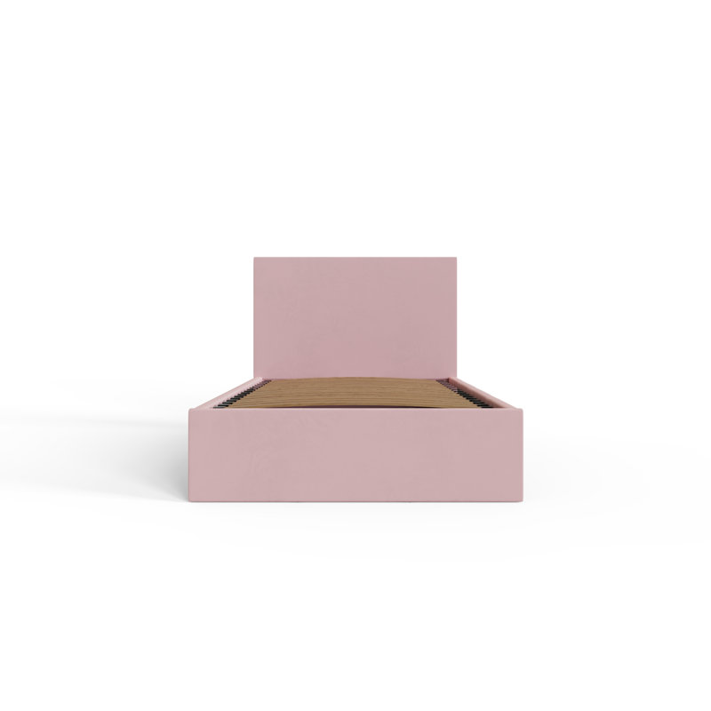 Annaie Upholstered Ottoman Bed, Single (3'), Pink