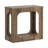 Inniss Modern Geometric 22" End Table with Open Shelf-883839137