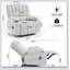 Fauteuil inclinable Living Space avec fonction de chauffage, de vibration et d'inclinaison multiple pour un confort ultime-279093466