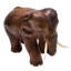 Charming Little Elephant Wood Sculpture