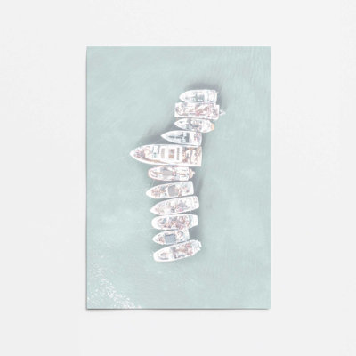 Floating Tranquility Rolled Print, No Frame