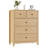 5 Drawer Dresser For Bedroom, Modern Tall Dresser Organizer With Storage Drawers-1158982923