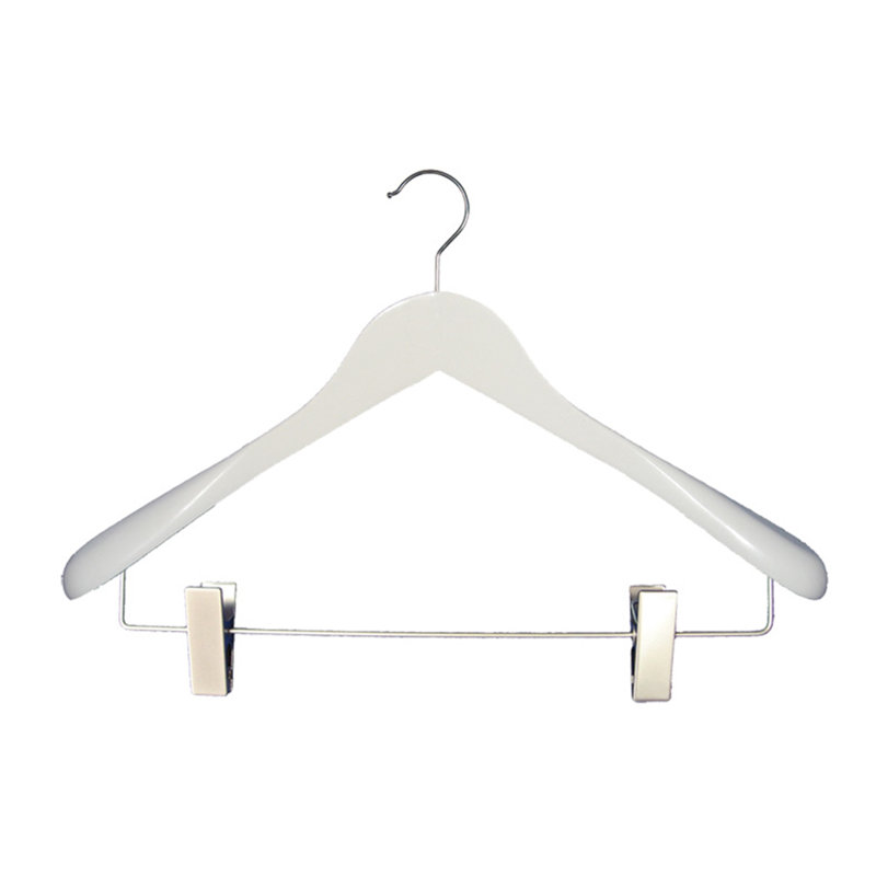 Cintre standard en bois McCurry, Blanc