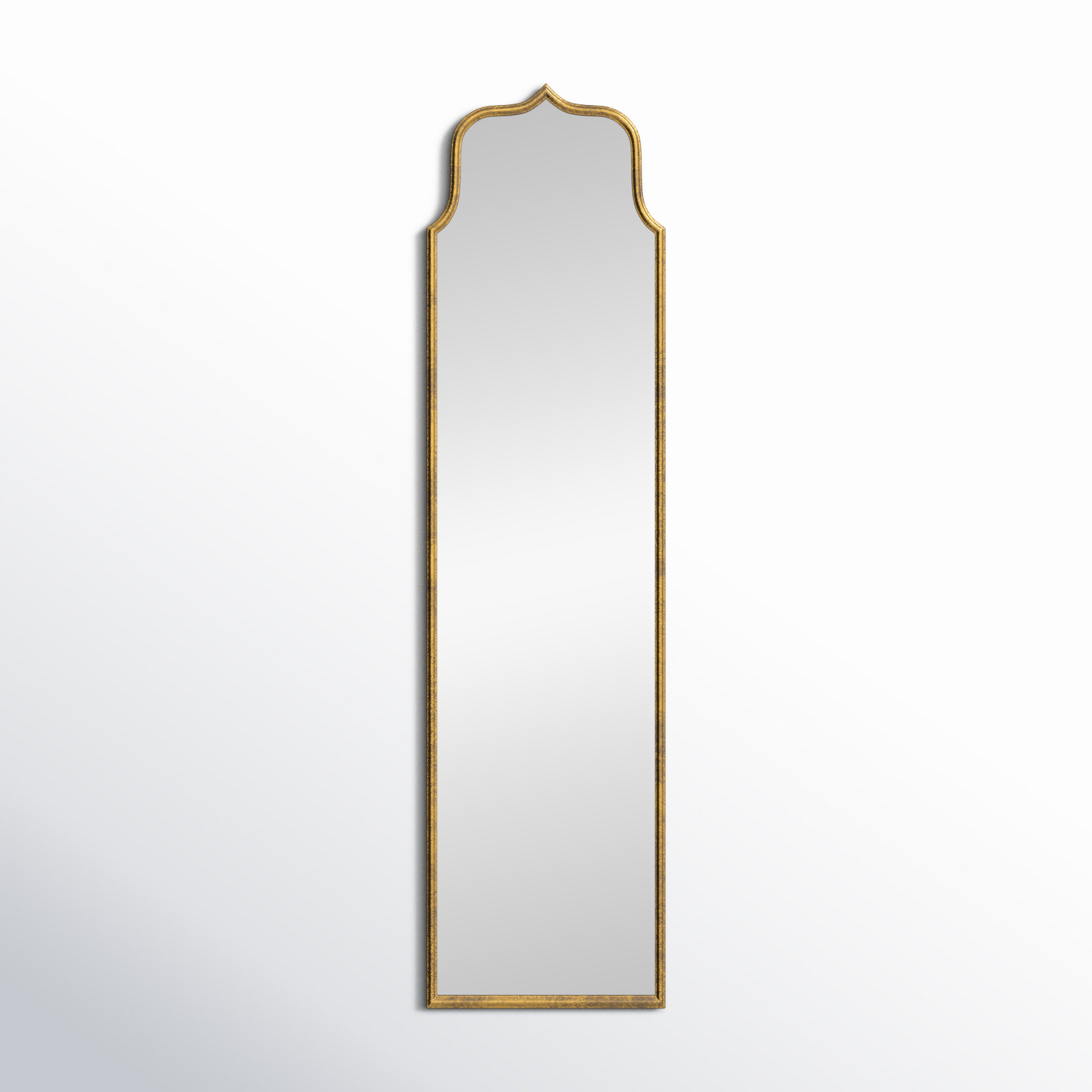 Devyn - Metal Framed Wall Mirror, 70.1" x 17.7", Gold
