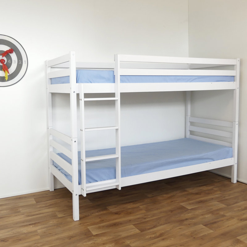 Matteson Hardwood Bunk Bed, European Toddler (70 x 160cm)