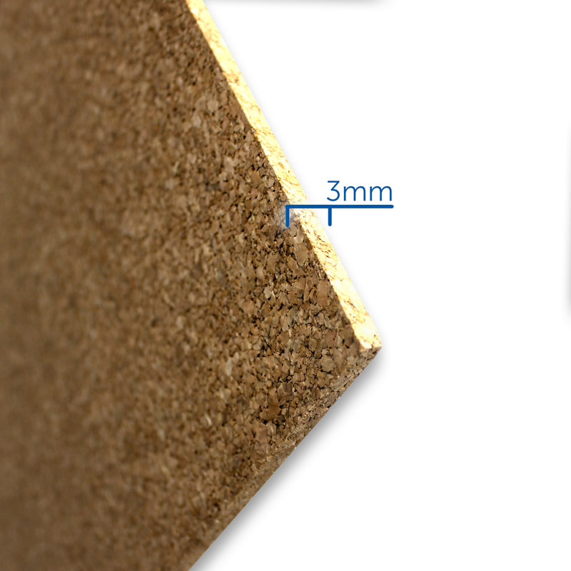 Cork Roll 3mm, 4' H x 6' L
