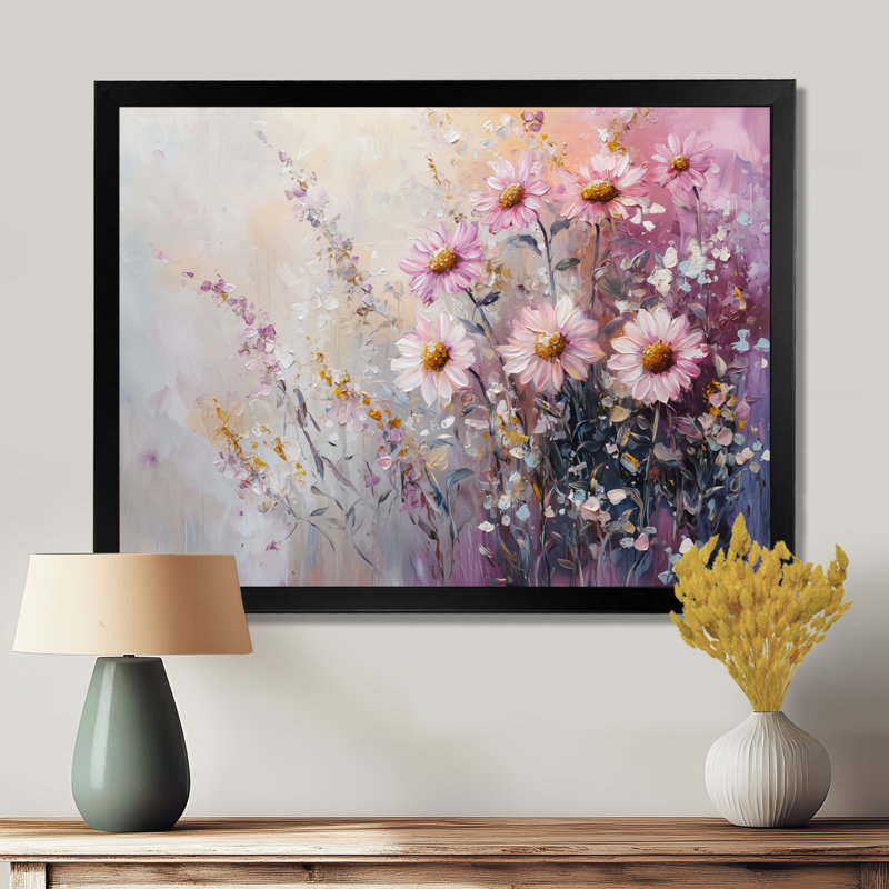 Kimbrough - Floral Wall Art, Reproduction encadrée d'une seule photo, H 30 po x l 40 po, Black