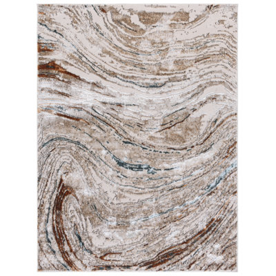 Alenia Performance Abstract Indoor Rug