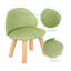 Tabouret en bois rembourré, lin, enfants-1435115883