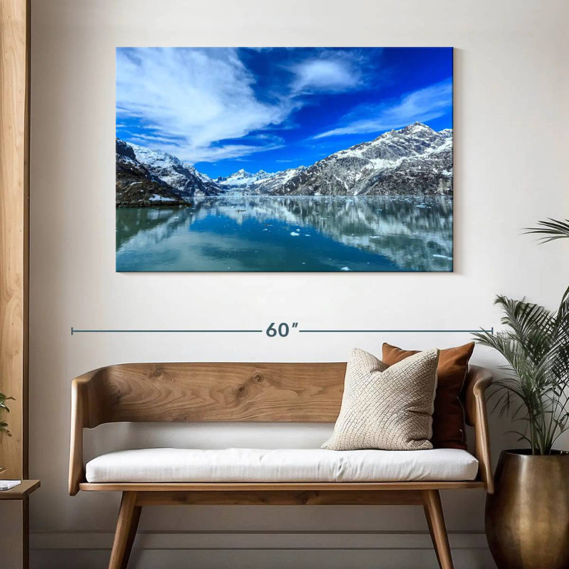 Alvord Glacier Bay Mountains, 32" H x 48" W